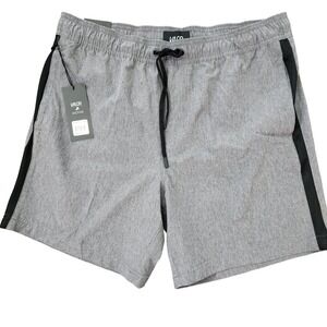 Valor Collective Active gray mens drawstring athletic shorts‎ size L NWT
